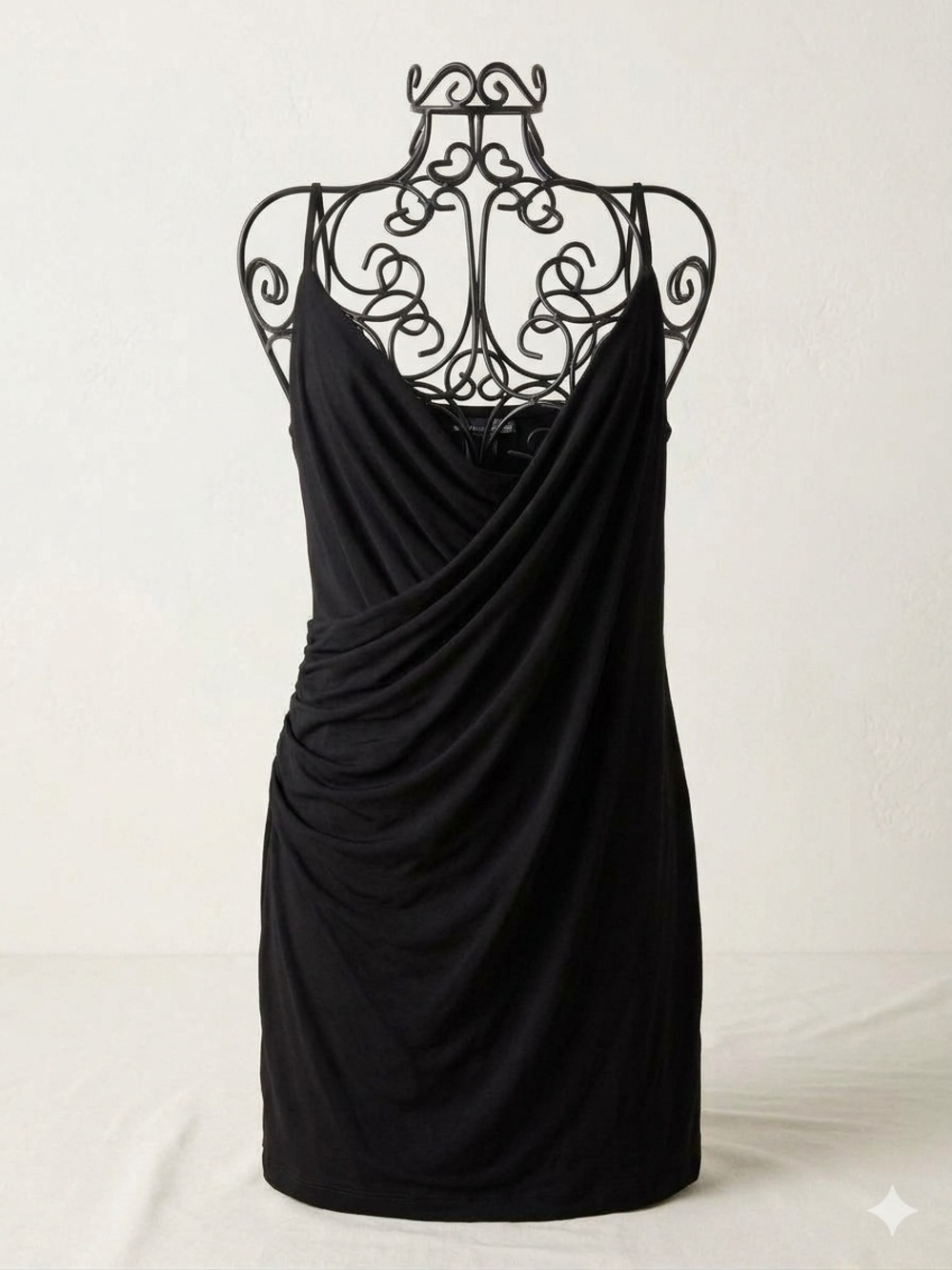 Vintage Moda International Victoria's Secret Convertible Multi-Way Dress Black S